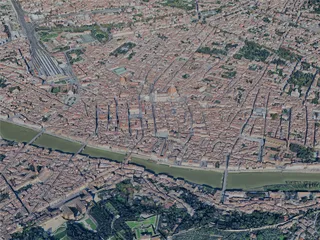 Florence City, Italy (2024) 3D Model