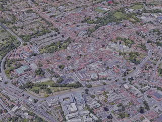 Canterbury City, UK (2022) 3D Model