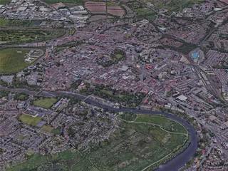 Chester City, UK (2023) 3D Model