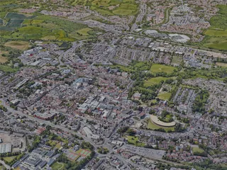 Colchester City, UK (2022) 3D Model