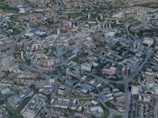 Coventry City, UK (2022) 3D Model