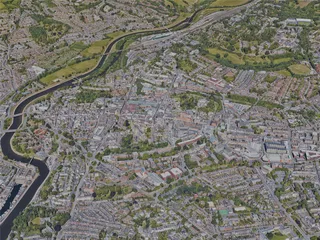 Exeter City, UK (2022) 3D Model