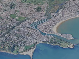 Weymouth City, UK (2024) 3D Model