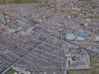 Lincoln City, UK (2023) 3D Model