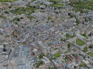 Oxford City, UK (2023) 3D Model