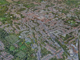 St. Albans City, UK (2022) 3D Model