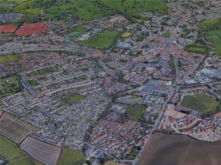 Wells City, UK (2022) 3D Model