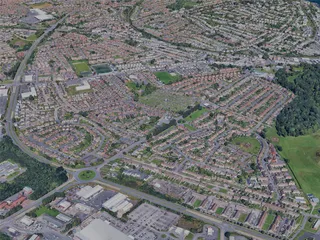 Bangor City, UK (2024) 3D Model