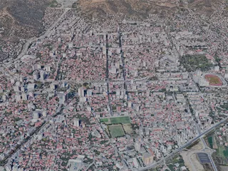 Elbasan City, Albania (2024) 3D Model