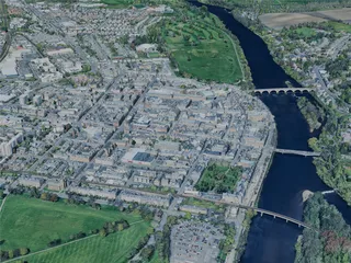 Perth City, UK (2024) 3D Model