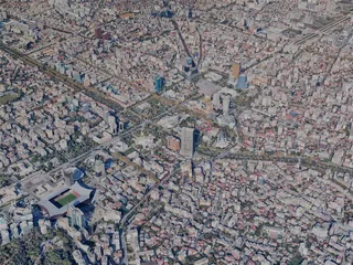 Tirane City, Albania (2024) 3D Model