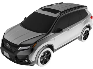Honda Passport (2019) 3D Model