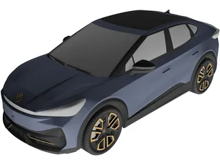 Volkswagen ID Unyx (2024) 3D Model