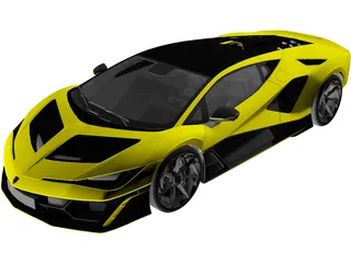 Lamborghini Fenomeno 3D Model