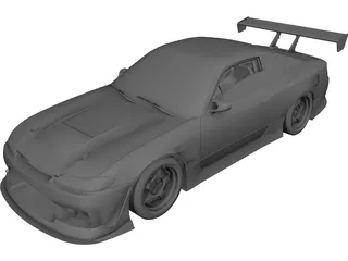 Nissan S15 Silvia Drift 3D Model