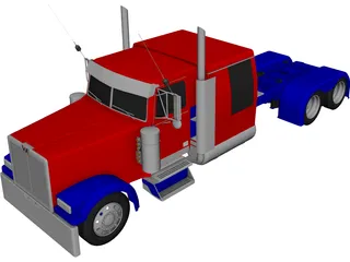 Western Star Lowmax 3D Model