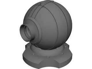 Web Camera 3D Model