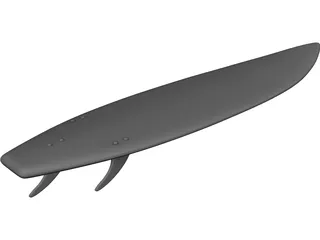 Surfboard 3D Model