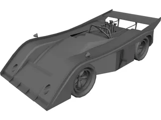 Vehicles - Chaparral 2j, CARS_0987. 3D stl model for CNC