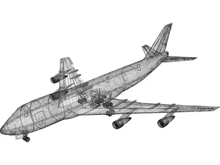 Boeing 747 The Jumbo Jet 3D Model