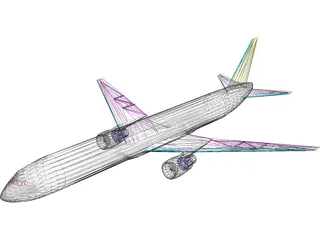 Boeing 767-300 3D Model