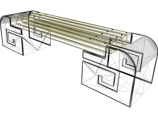 Bench 3D Model