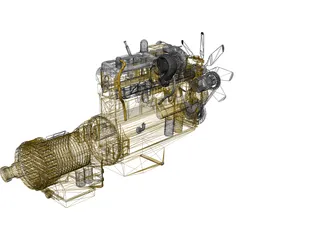 Caterpillar C35 Engine CAD Model - 3DCADBrowser