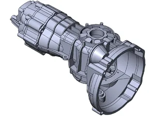 Transaxle Porsche G50 3D Model