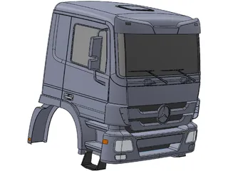 Mercedes-Benz Semi-Cab 3D Model