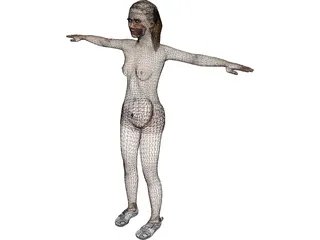 Girl 3D Model