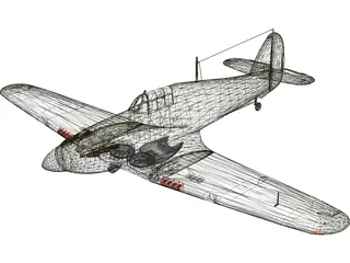 Hawker Hurricane I 3D Model