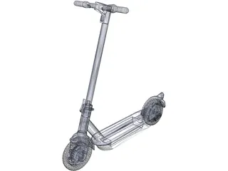 Ninebot GL30 KickScooter 3D Model