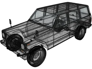 Nissan Safari 160 (1980) 3D Model