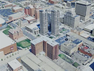 Peoria City, USA (2024) 3D Model