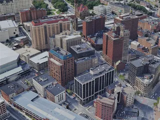 Albany City, USA (2022) 3D Model