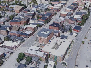 Concord City, NH, USA (2023) 3D Model