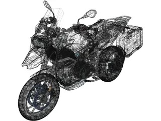 BMW R 1250 GS (2019) 3D Model