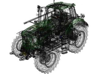 Deutz-Fahr Series 8 TTV 3D Model