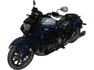 Honda Valkyrie GL1800C (2015) 3D Model