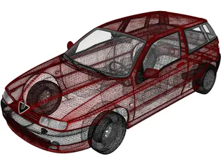 Alfa-Romeo 145 (1994) 3D Model