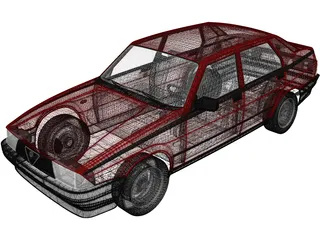 Alfa-Romeo 75 (1985) 3D Model