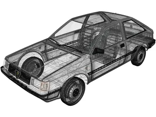 Alfa-Romeo Arna L (1983) 3D Model