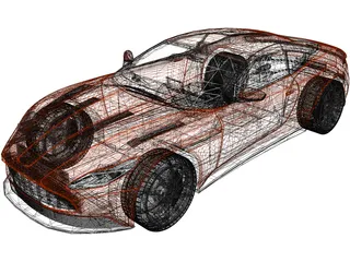 Aston Martin DB11 (2016) 3D Model