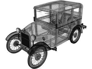 BMW DiXi (1928) 3D Model