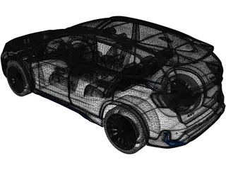 BMW iX1 (2022) 3D Model