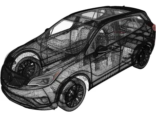 Buick Envision (2019) 3D Model
