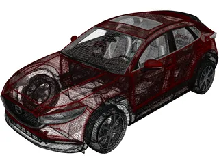 Mazda CX-30 (2020) 3D Model