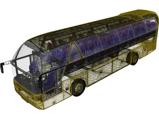 Neoplan Starliner N 516 SHD (1995) 3D Model