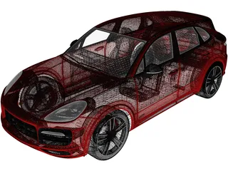 Porsche Cayenne GTS (2020) 3D Model