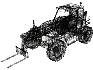 Merlo Handler 40 3D Model